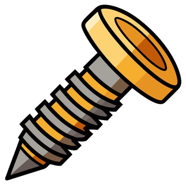 screw clipart vector art and illustration