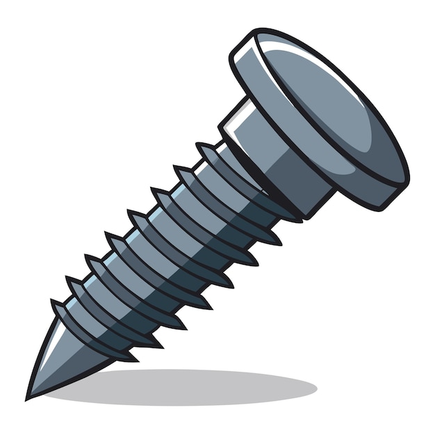 Vector screw clipart vector art and illustration