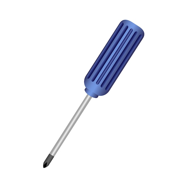 Screwdriver Icon - realistic vector illustration. EPS10 file