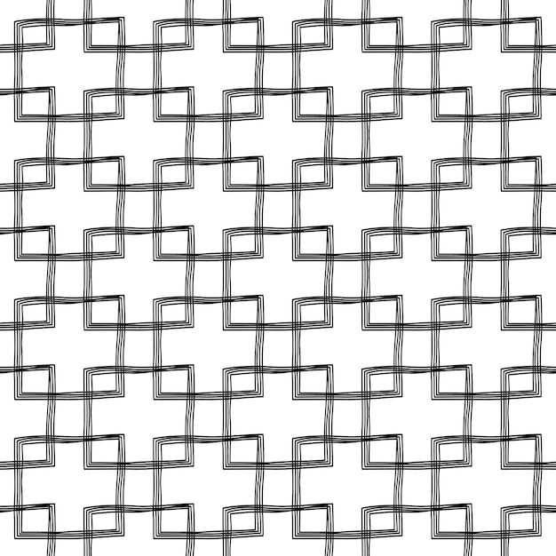 Scribble seamless pattern design