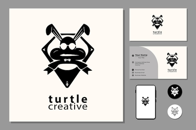 Sea turtle sports emblem mascot logo graphic design