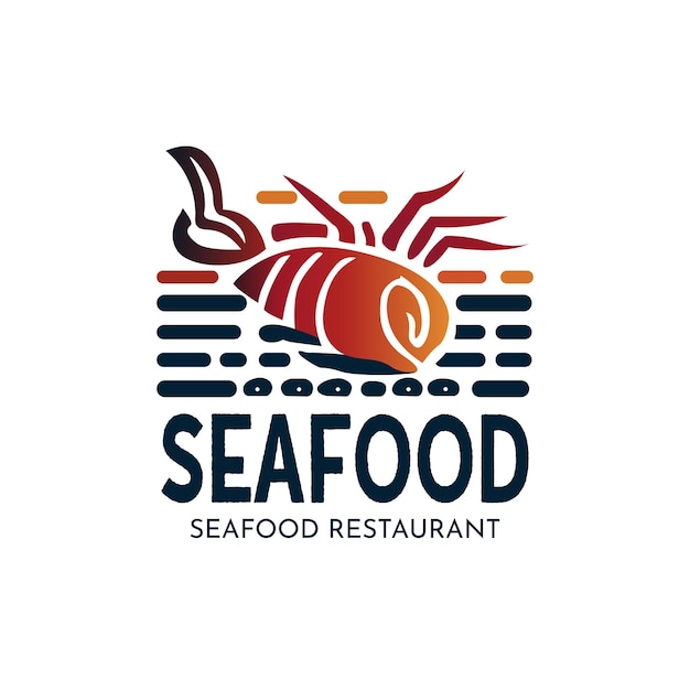 Seafood restaurant logo design