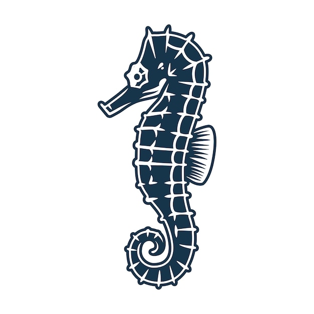 Seahorse marine ocean element sea horse animal