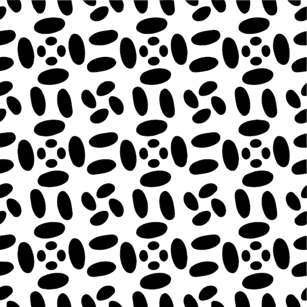 Seamless abstract geometric hand drawn pattern