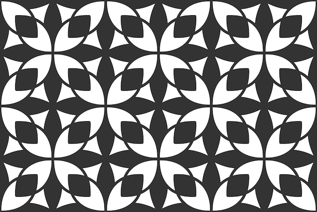 Seamless abstract geometric shape pattern