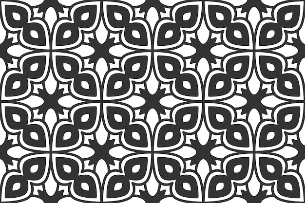 Seamless abstract geometric shape pattern