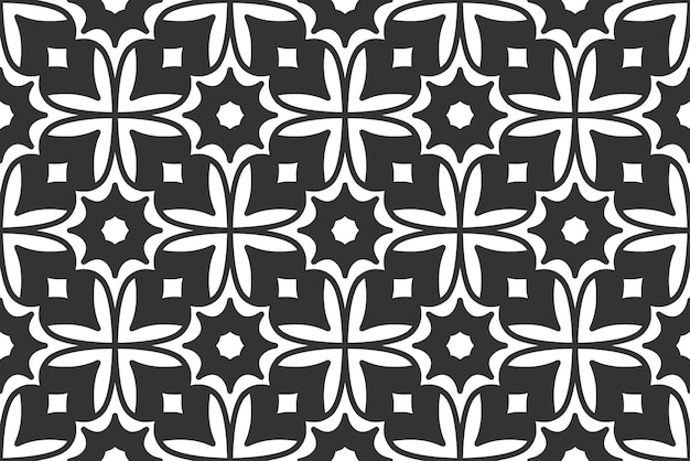 Seamless abstract geometric shape pattern