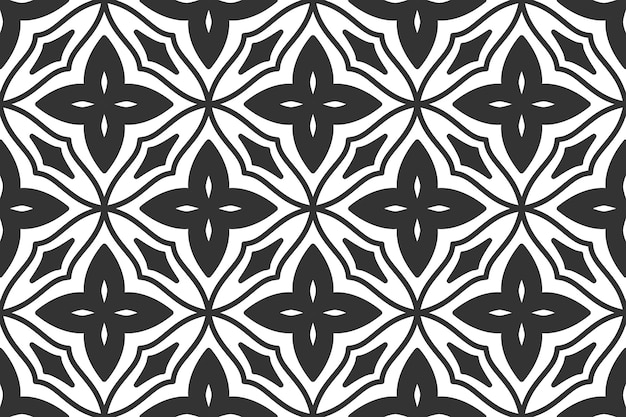 Seamless abstract geometric shape pattern