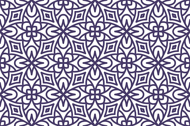 Seamless abstract geometric shape pattern