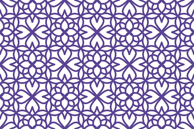 Seamless abstract geometric shape pattern