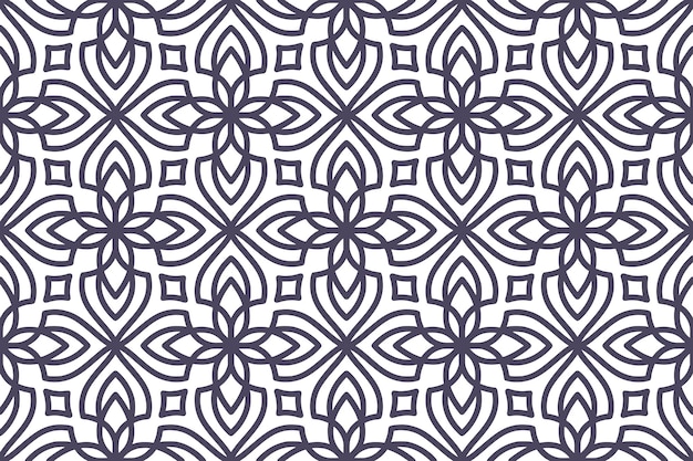 Seamless abstract geometric shape pattern