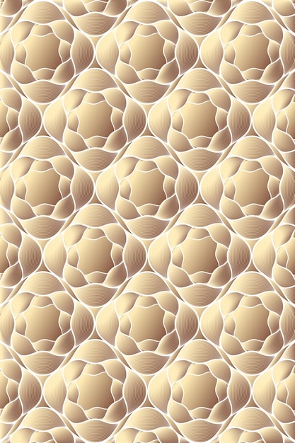 Seamless abstract pattern in gold Luxury texture suitable for fabric packaging