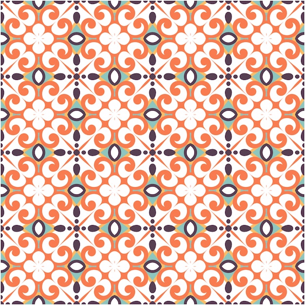 Vector seamless autumn season pattern background