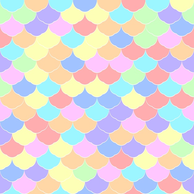 Seamless background with pastel flake pattern