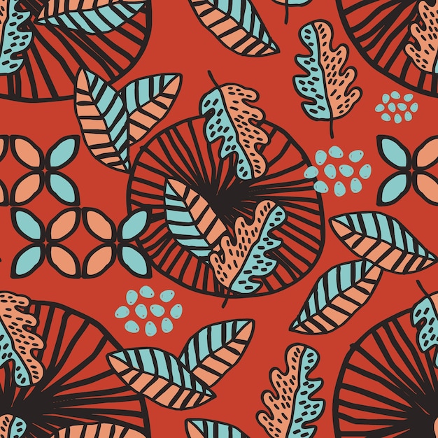 Seamless batik pattern 