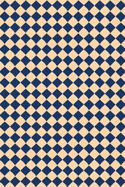 Seamless Blue and White Gingham Check Pattern