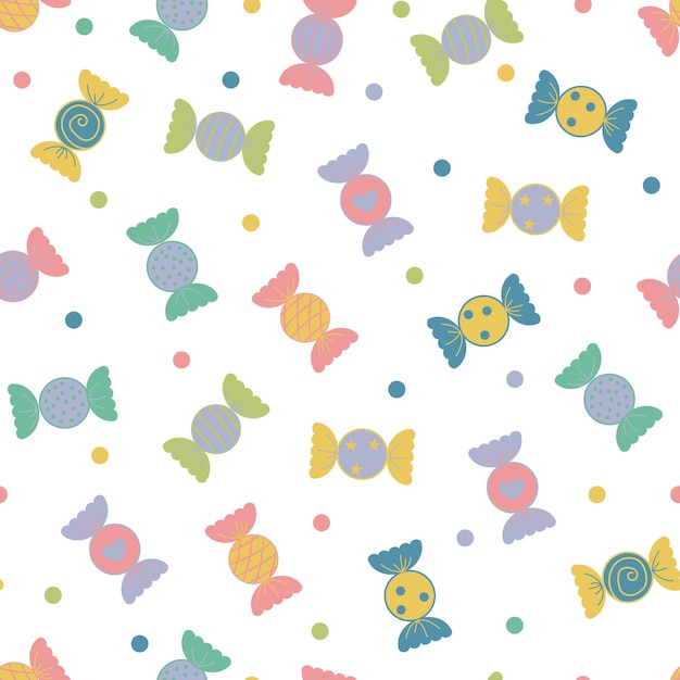 Seamless Candy pattern