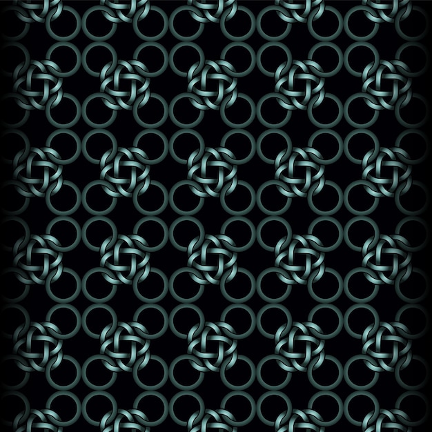 seamless Celtic pattern print