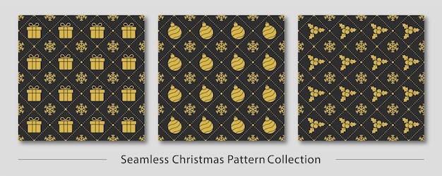 Seamless christmas pattern design