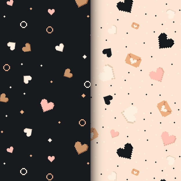 seamless cute pattern kawaii background