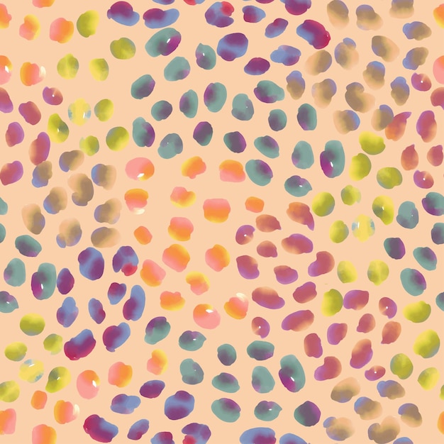 Seamless dots pattern background like small flowers in garden greeting card or fabric