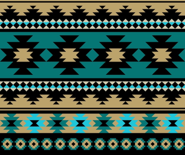 Seamless ethnic aztec pattern design.