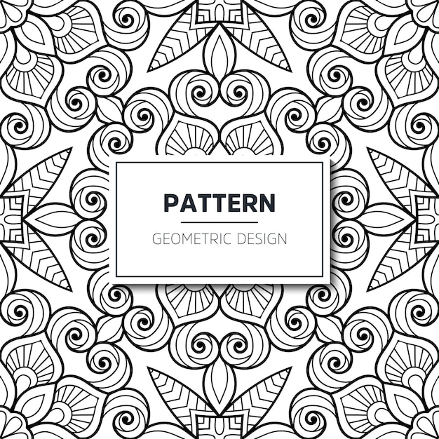 Seamless ethnic and tribal pattern