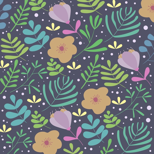 Seamless Floral Pattern or Texture