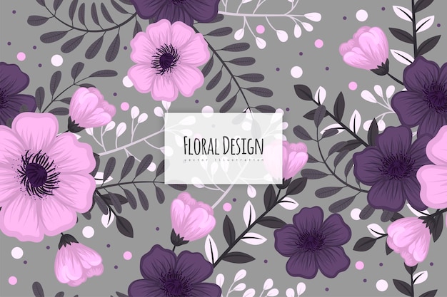 Seamless Floral Pattern in vector Background