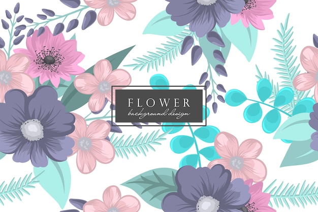 Seamless Floral Pattern in vector