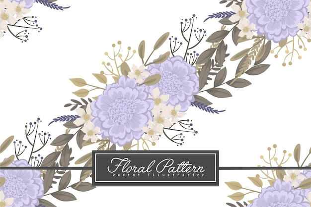 Seamless Floral Pattern in vector