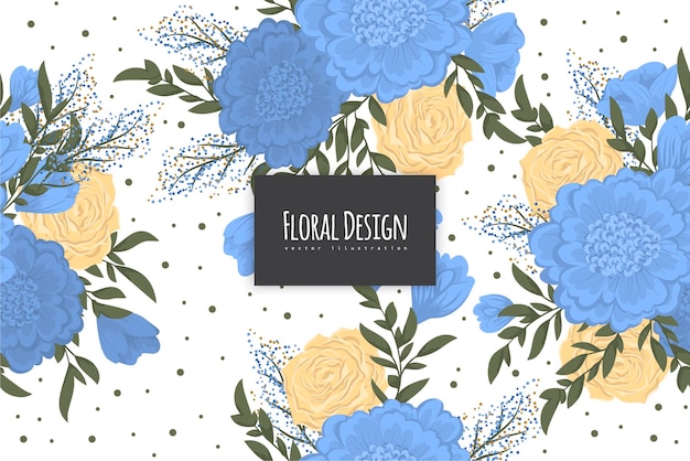 Seamless Floral Pattern in vector