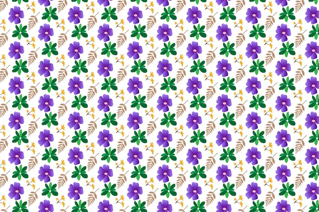 seamless flower abstract pattern design