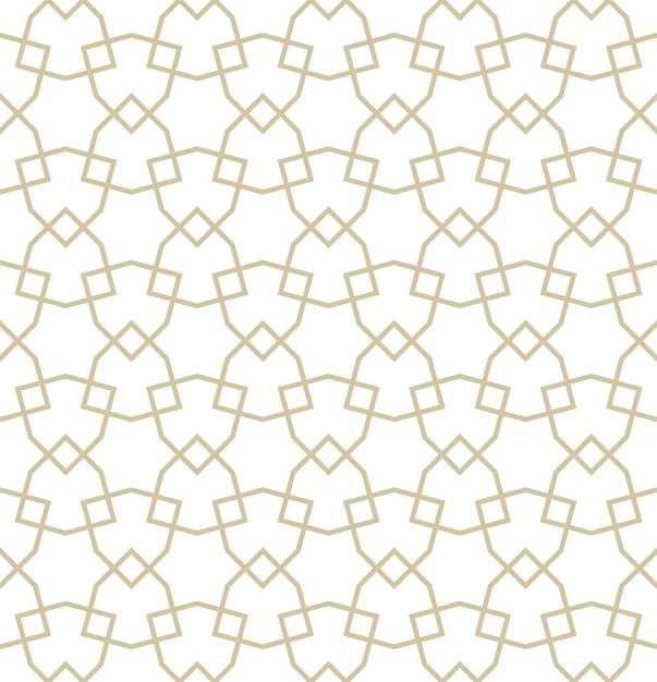 Seamless geometric Arabic and Islamic pattern