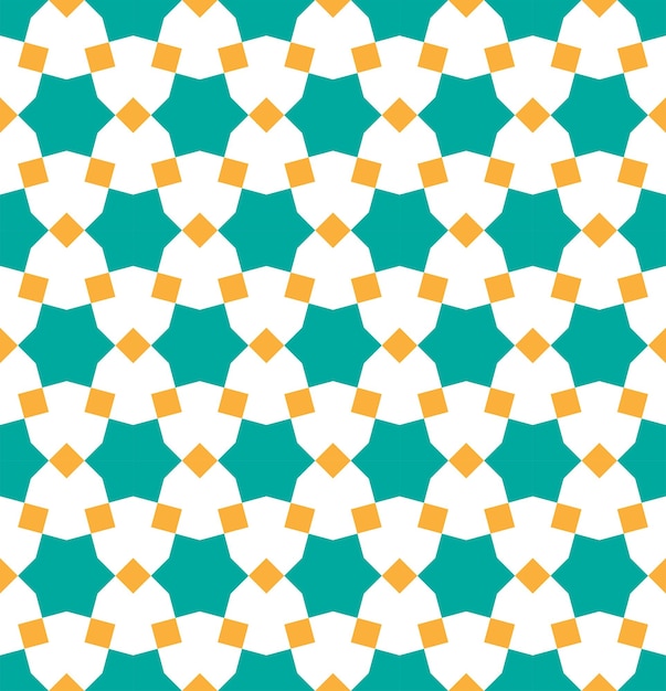 Seamless geometric Arabic and Islamic pattern