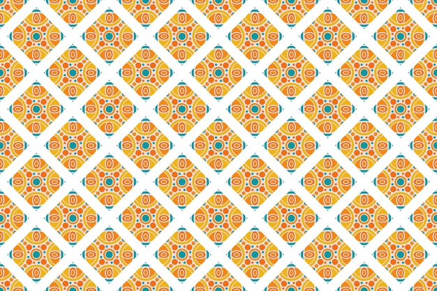 Seamless geometric colorful background pattern