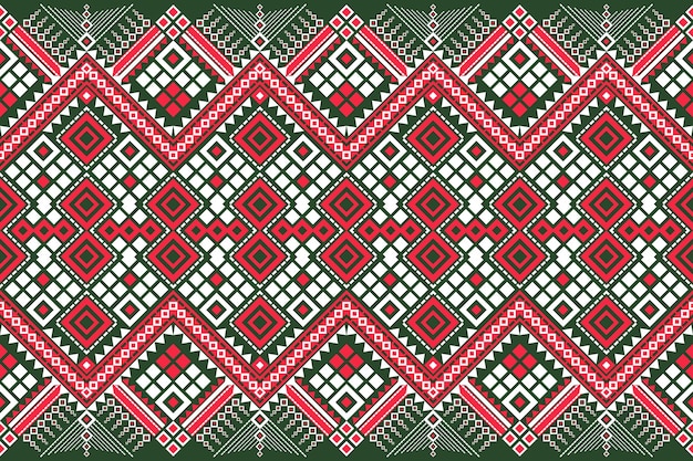 Seamless geometric ethnic Asian oriental and tradition pattern design for texture and background