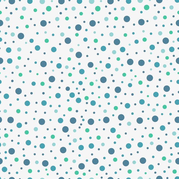 Vector seamless geometric pattern colorful dots vector eps