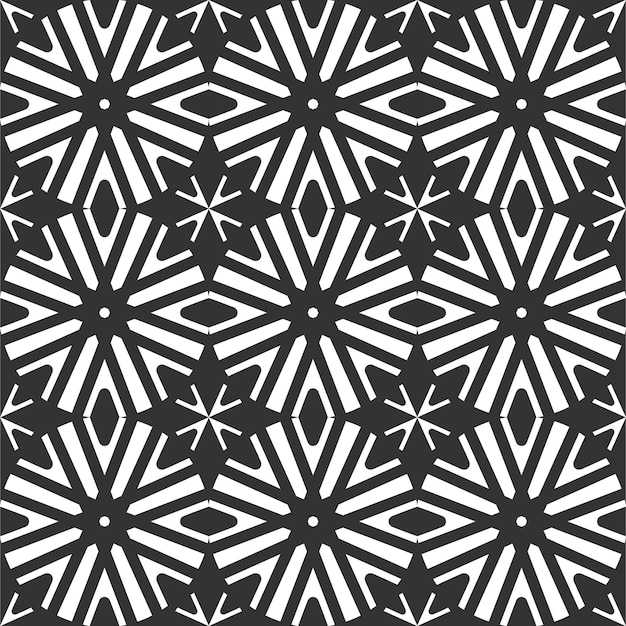 Seamless geometric pattern design