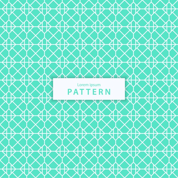 Seamless geometric pattern in vintage style