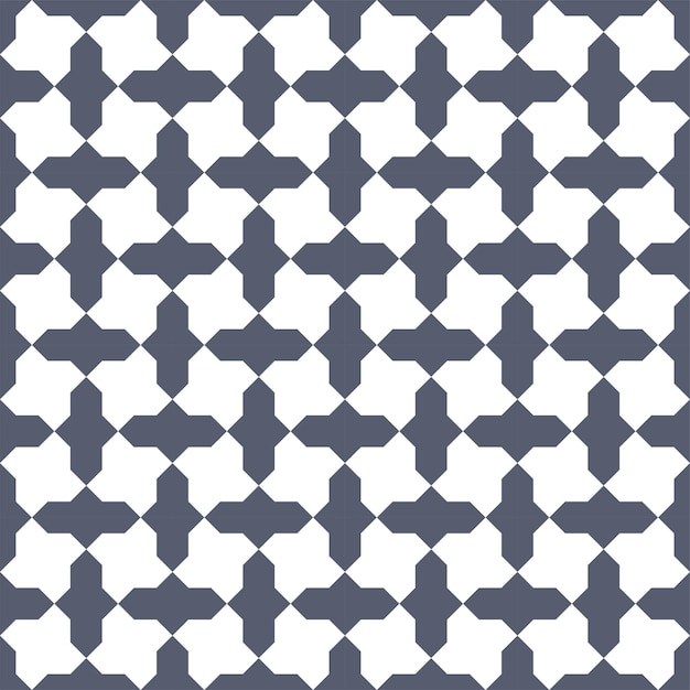 Seamless geometric pattern with Arabic style