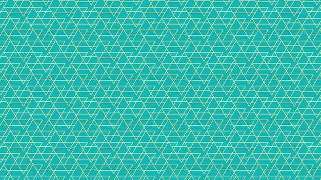 Vector seamless geometric pattern with triangles vector background blue color