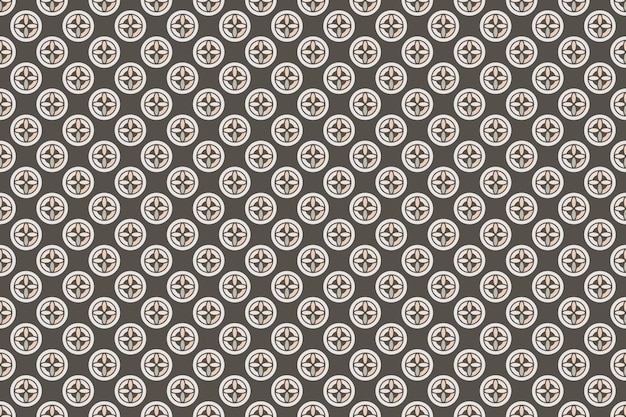 Seamless geometric vintage  pattern