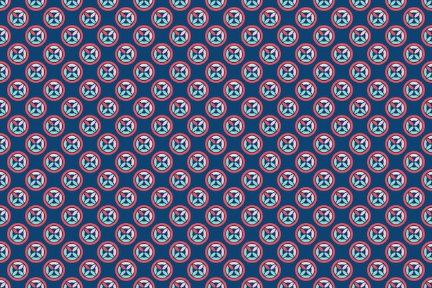 Seamless geometric vintage  pattern