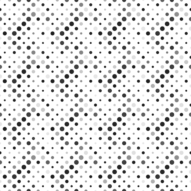 Seamless geometrical gray dot pattern background design