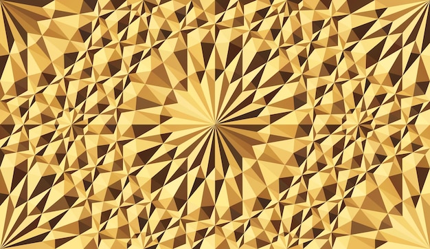 Vector seamless gold 3d pattern in authentic arabian style