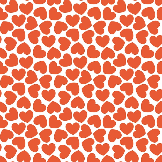 Seamless hearts pattern