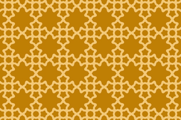 seamless islamic ornament rotating star pattern