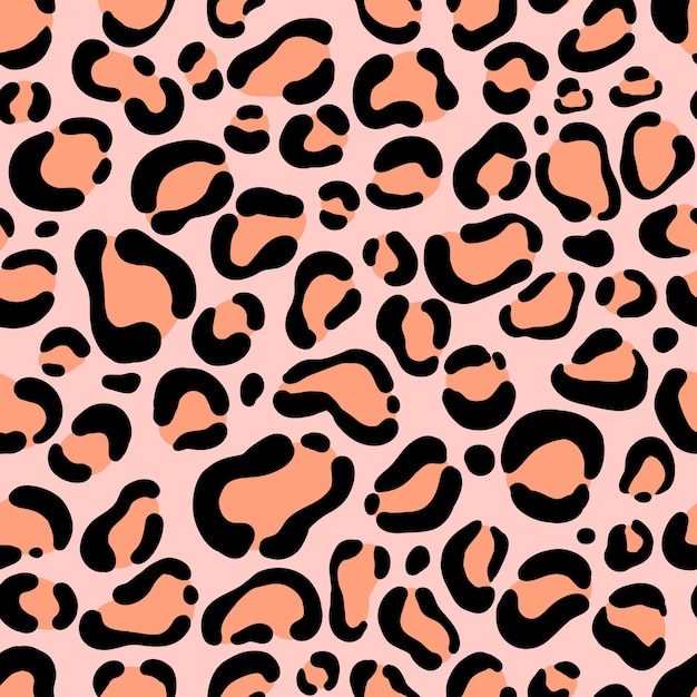 Seamless Leopard pattern.