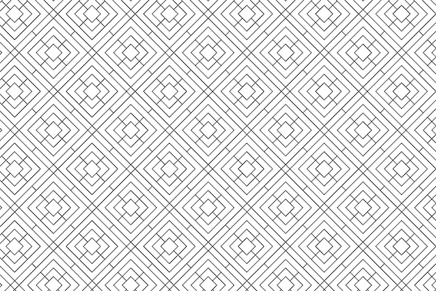 Seamless Line Art Vector Patterns background